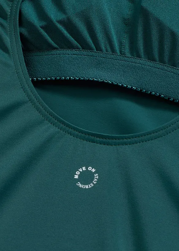 Baddr&auml;kt med brottarrygg i snabbtorkande material, bonprix