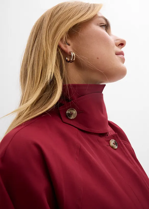 Trenchcoat med slejf, bonprix