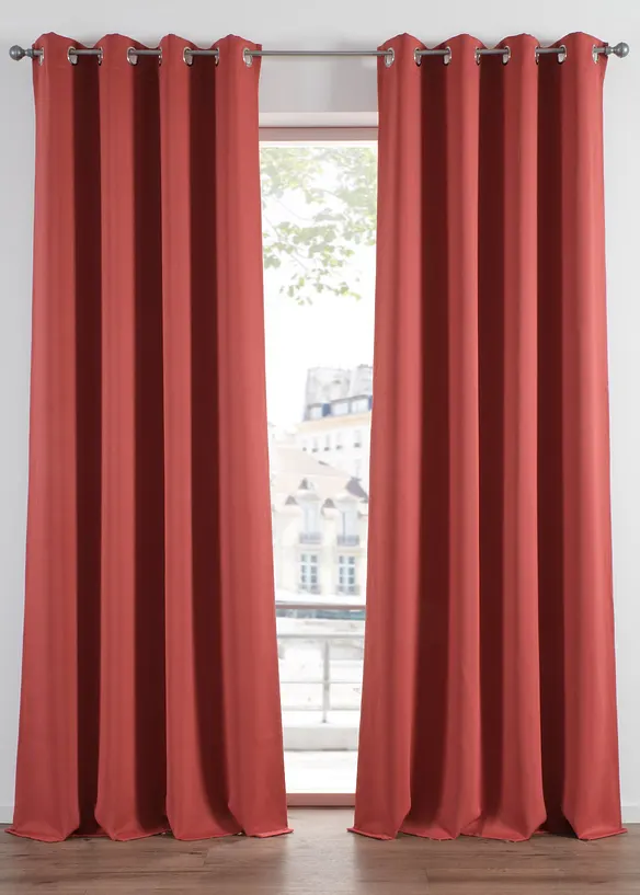 M&ouml;rkl&auml;ggande gardin, finns i flera storlekar (1 styck), bonprix