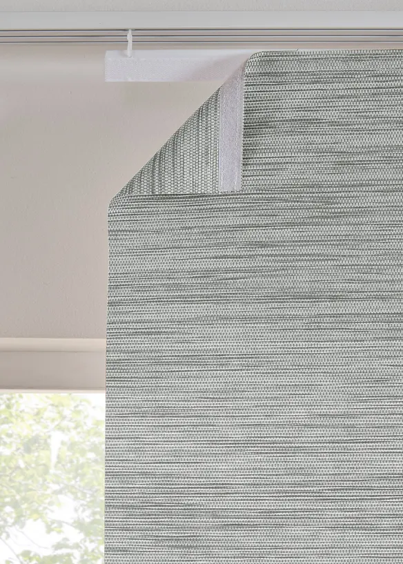 Panelgardin med bambulook (1-pack), bonprix