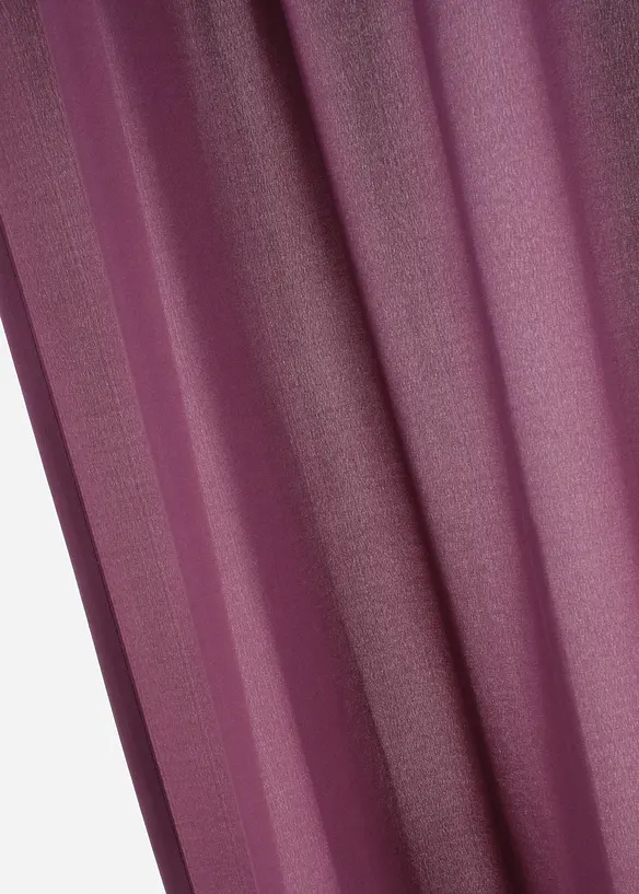 Gardinl&auml;ngd av mikrofibermaterial  (2-pack), bonprix