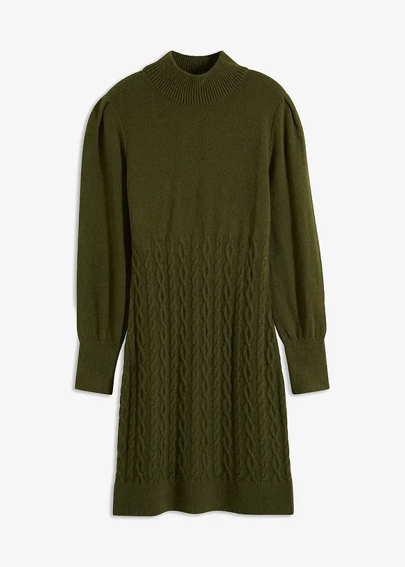 Stickad kl&auml;nning, bonprix