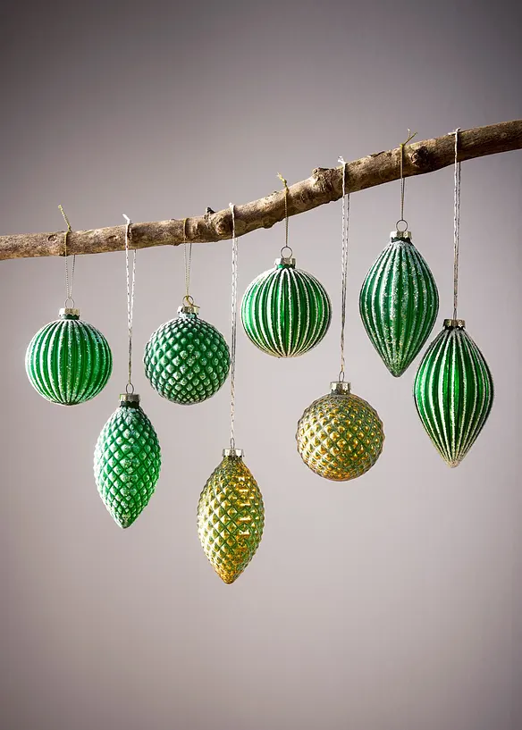 Julgranskulor, 8 st., bonprix