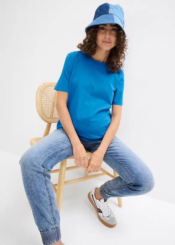 Mammatopp av ekologisk bomull (2-pack), bonprix