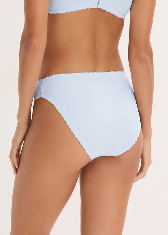 Trosa med fin spets (2-pack), bonprix