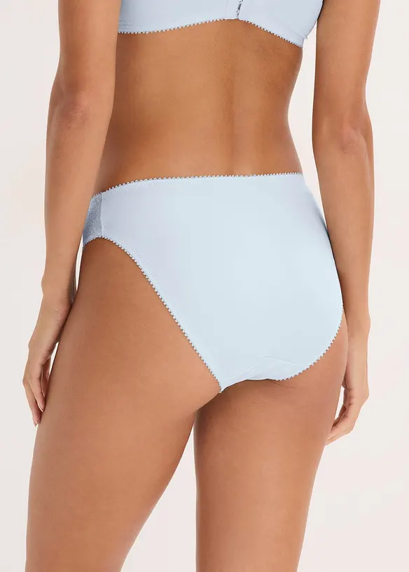 Trosa med fin spets (2-pack), bonprix