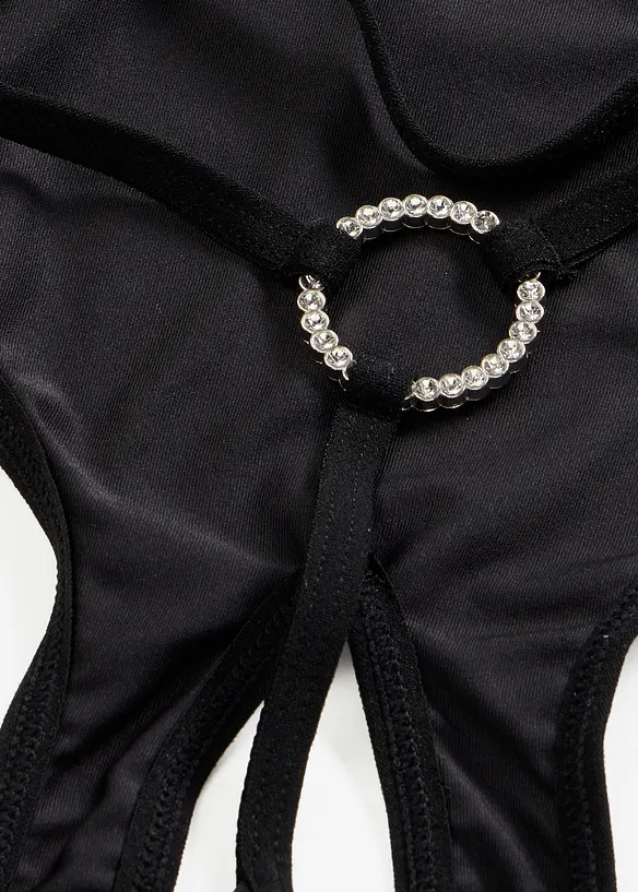 Stringbody med öppen gren, bonprix