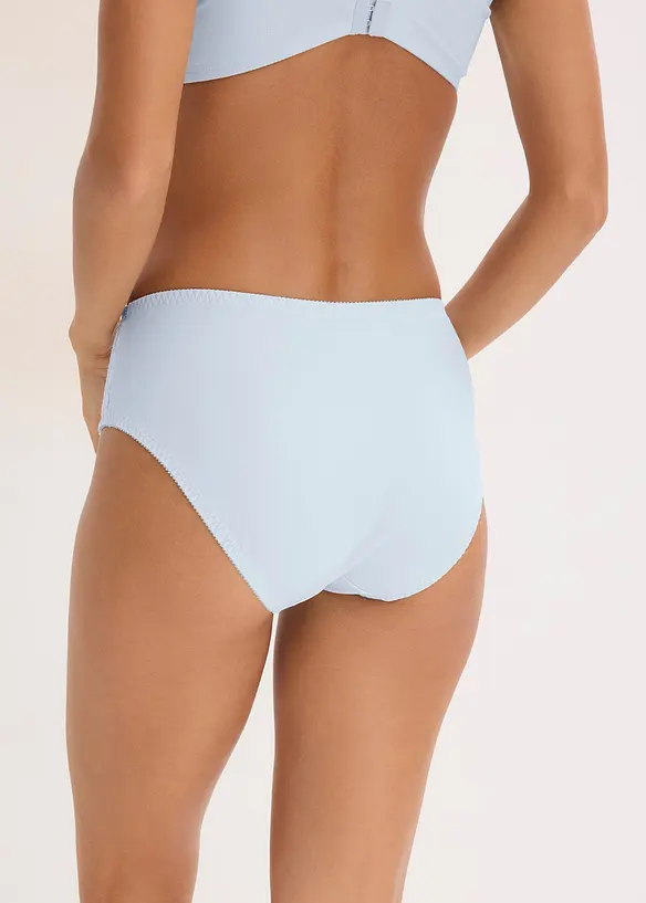 Maxitrosa med skir spets (2-pack), bonprix