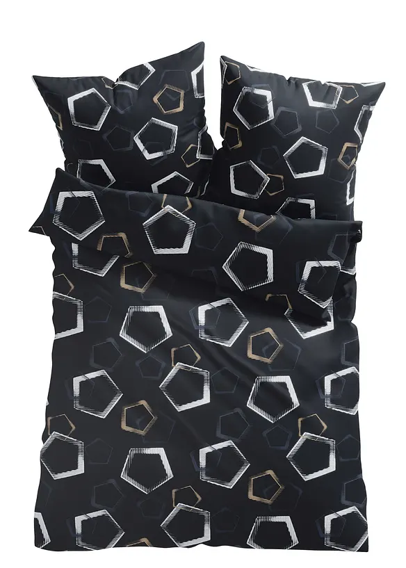 P&aring;slakanset av bomullsblandning, bonprix