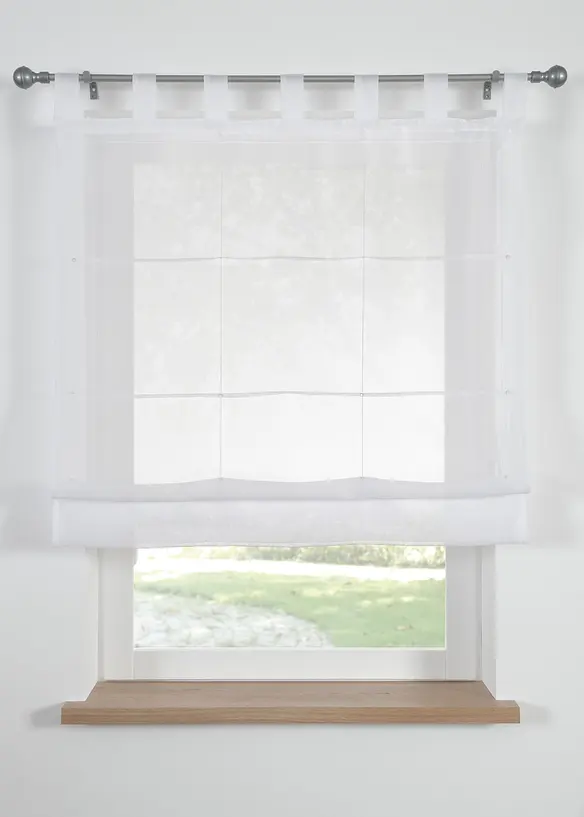 Hissgardin i tunn voile, bonprix