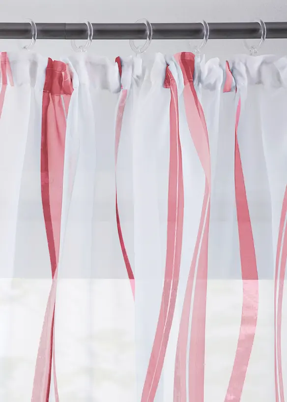 Gardin med v&aring;gm&ouml;nster (1-pack), bonprix