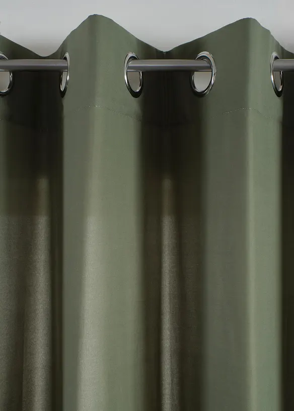 Gardinl&auml;ngd av mikrofibermaterial  (2-pack), bonprix