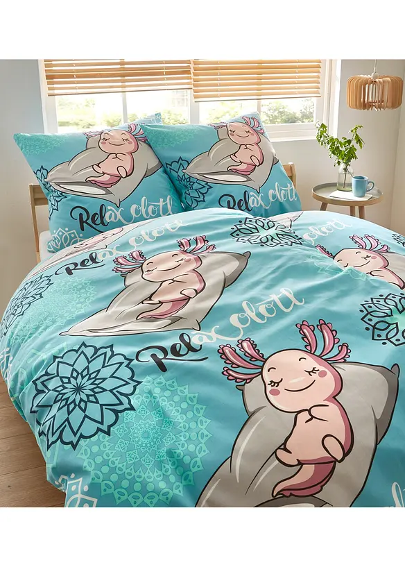 B&auml;ddset av bomullsmix, bonprix