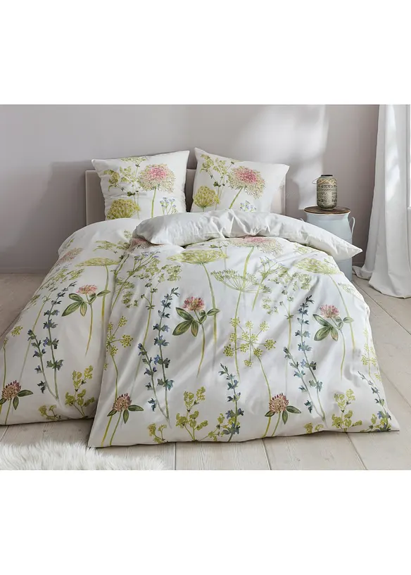 P&aring;slakanset med blomm&ouml;nster, bonprix