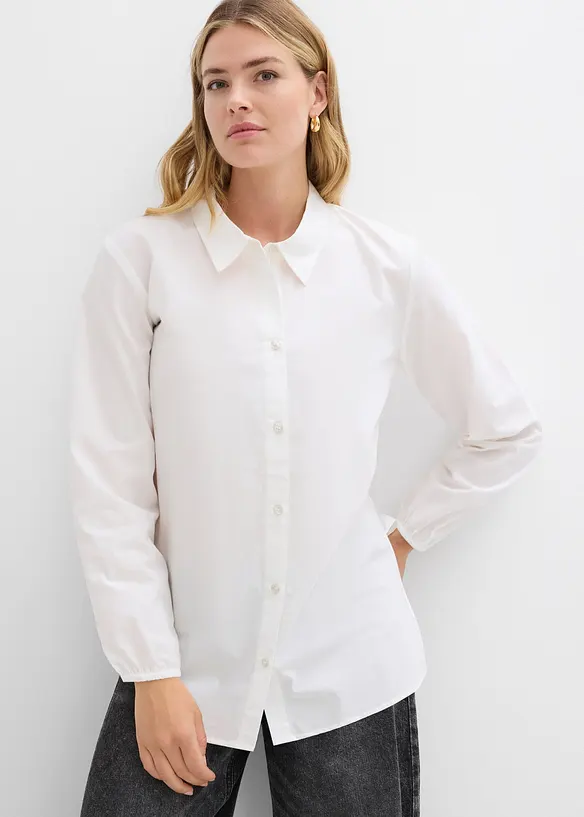 Oversizeblus i ren bomull, bonprix