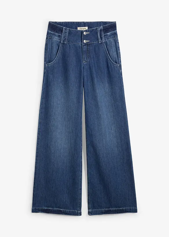 Wide Leg Jeans, High Waist, bonprix