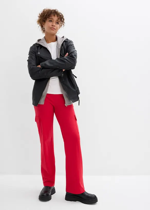 Joggingbyxa i elastisk bomullsmix, bonprix