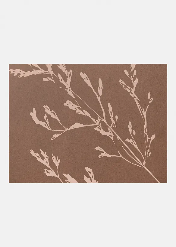 Tv&auml;ttbar d&ouml;rrmatta med naturlig design, bonprix