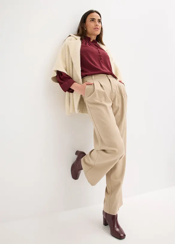 Vid byxa med gubbveck, bonprix