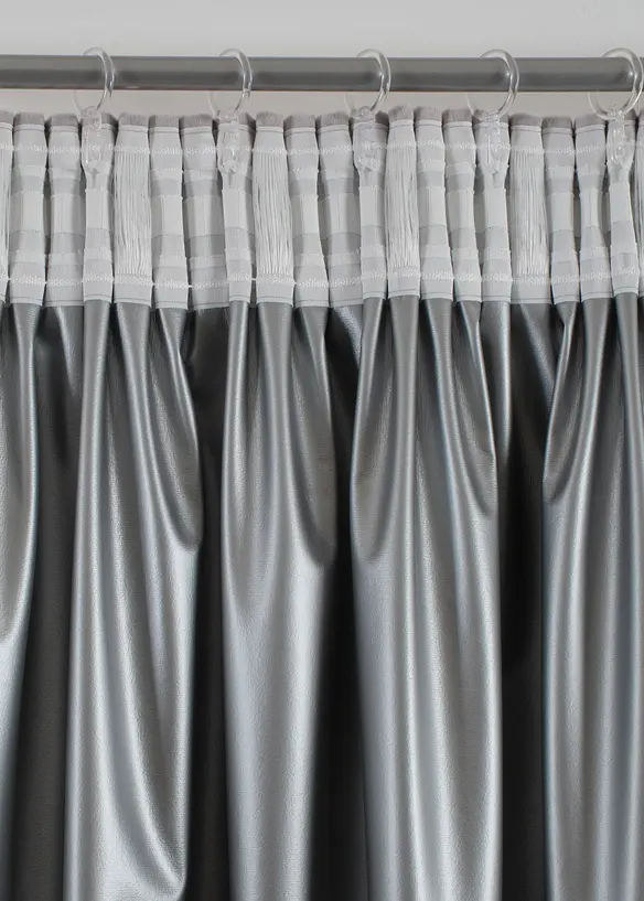 M&ouml;rkl&auml;ggande gardinl&auml;ngd med termofunktion och sammetsmjuk yta (1-pack), bonprix