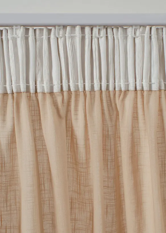 Gardinl&auml;ngd i ekologisk bomull (1-pack), bonprix