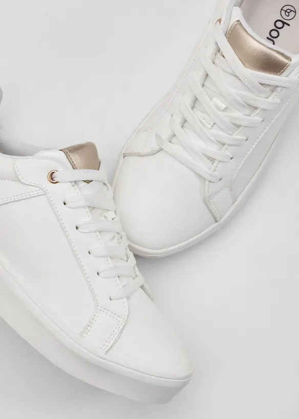 Sneakers med vadderad innersula, bonprix