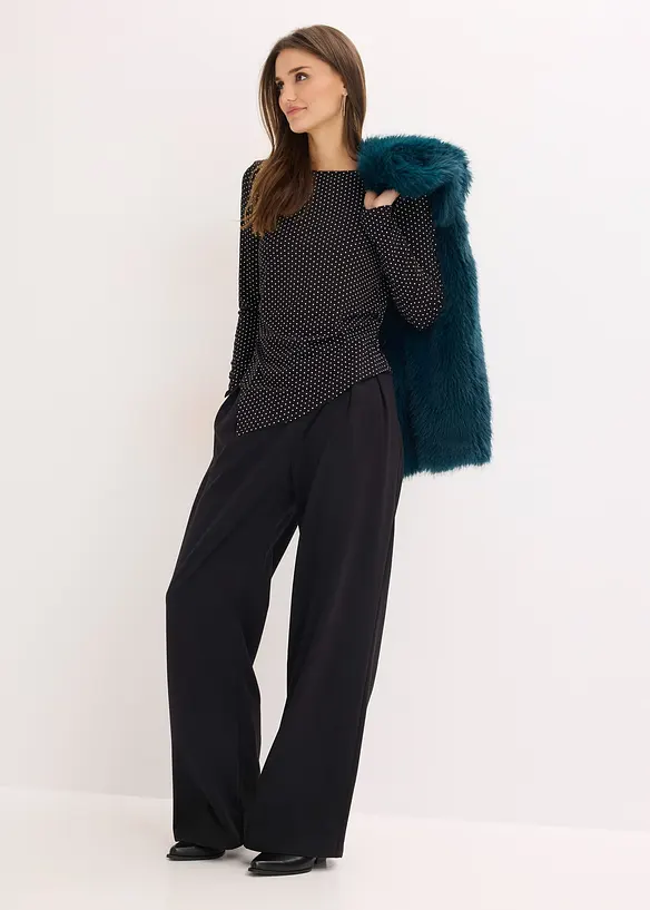 Topp av mjuk viskosmix, bonprix