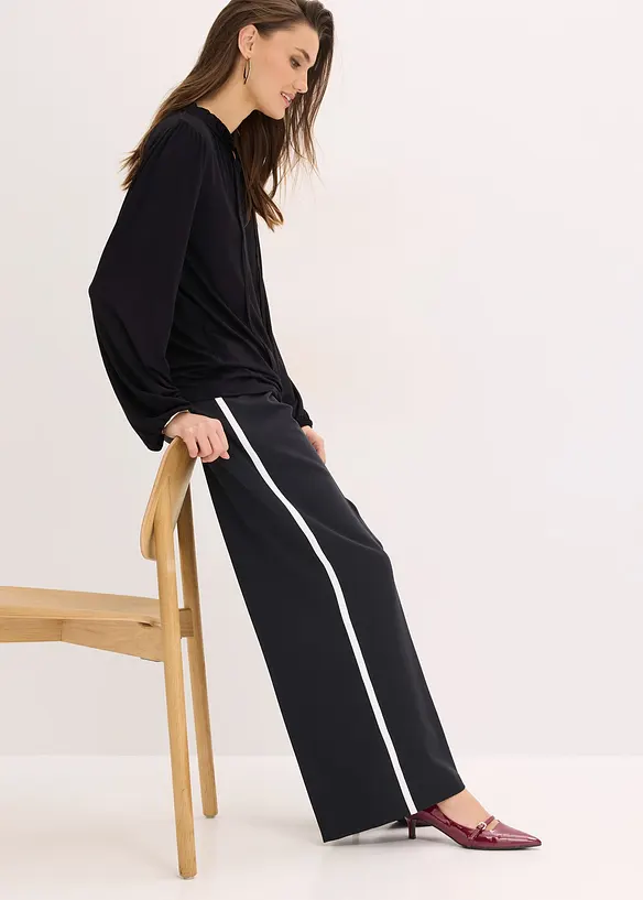 L&aring;ng&auml;rmad topp av viskosmix, bonprix