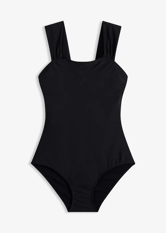 Baddr&auml;kt med medelh&ouml;g formande effekt och breda axelband, bonprix