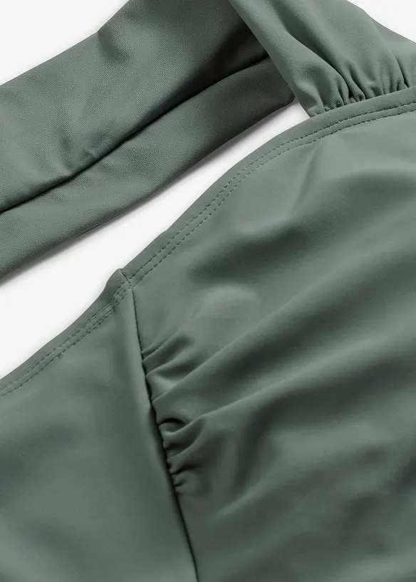 Baddr&auml;kt med medelh&ouml;g formande effekt och breda axelband, bonprix