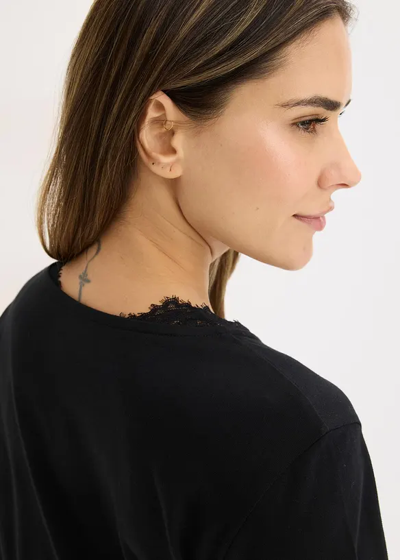 Pyjamas av mjuk bomull, bonprix