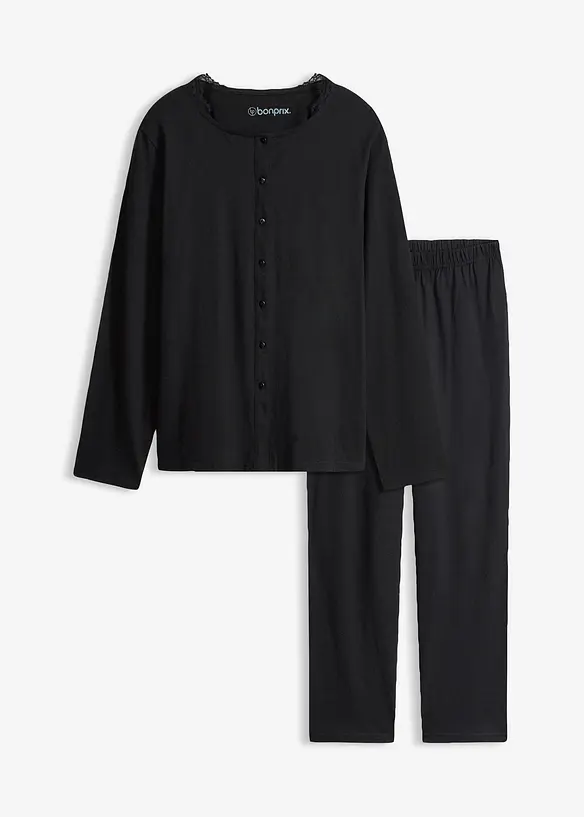 Pyjamas av mjuk bomull, bonprix