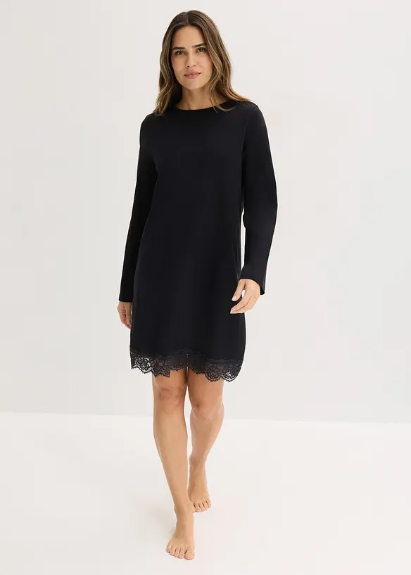 Nattlinne med spets, bonprix