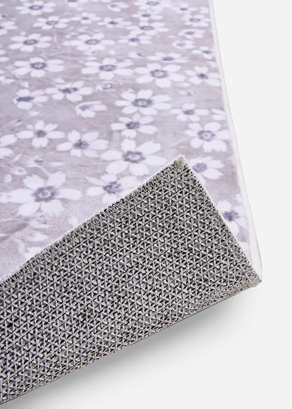 Badrumsmatta med blomm&ouml;nster, bonprix