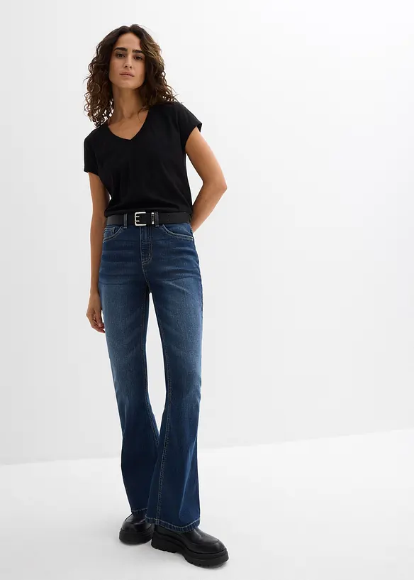 T-shirt i ekologisk bomull (2-pack), bonprix