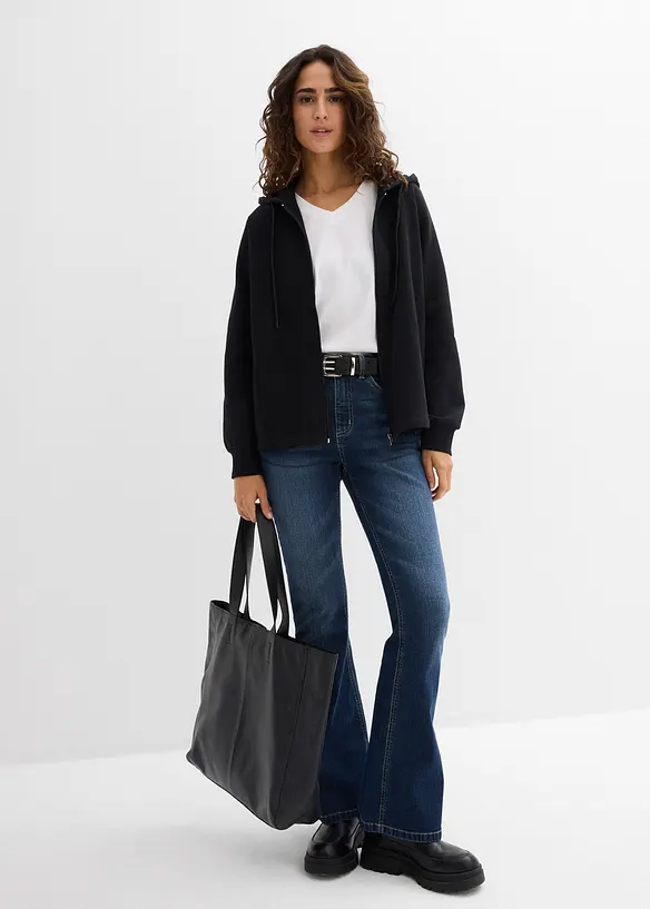 Munkjacka av ekologisk bomull, bonprix