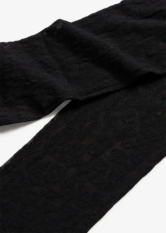 Strumpbyxa med bekv&auml;m midja, 30 den (2-pack), bonprix