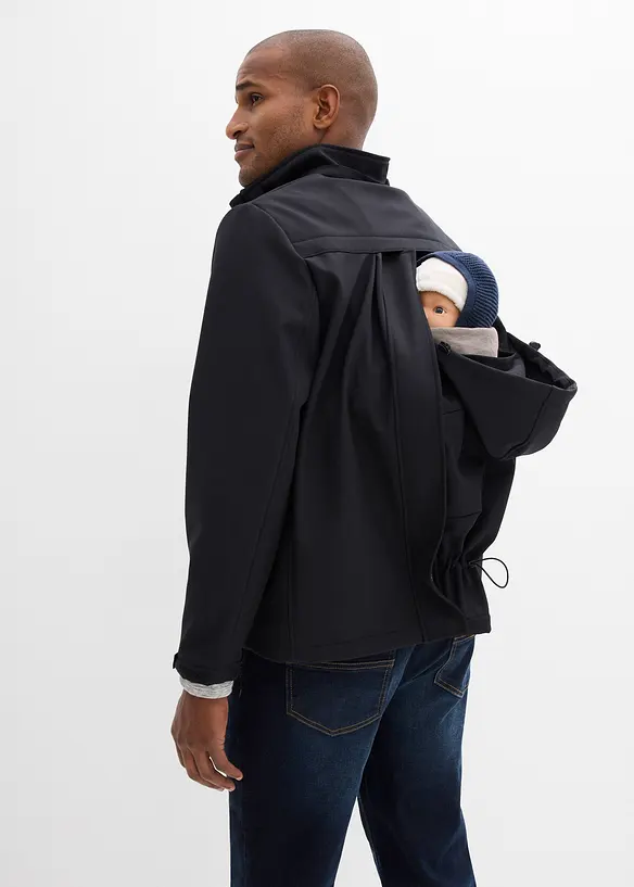 Pappajacka med babyficka fram och bak, bonprix