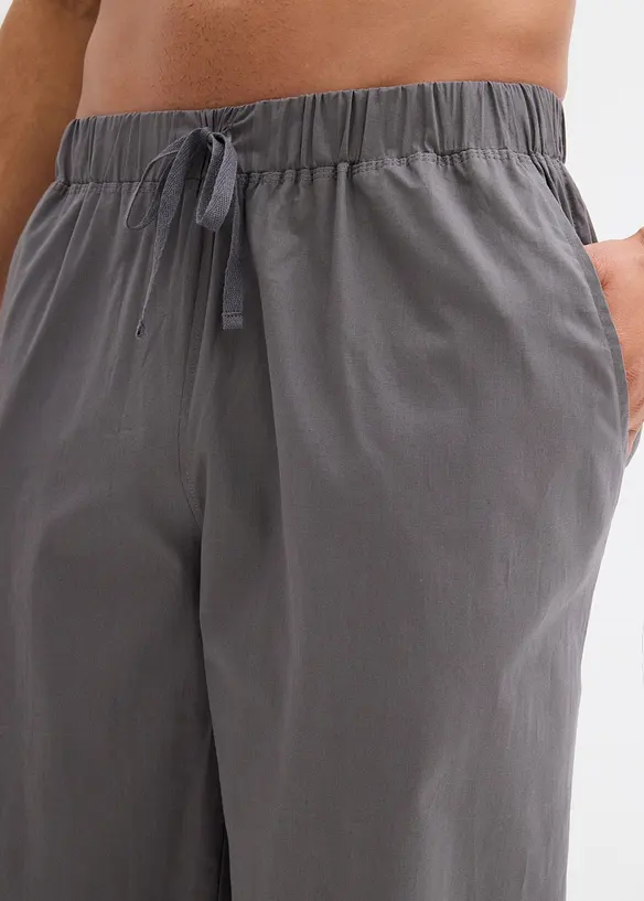 L&aring;ng pyjamasbyxa i mjuk bomull (2-pack), bonprix