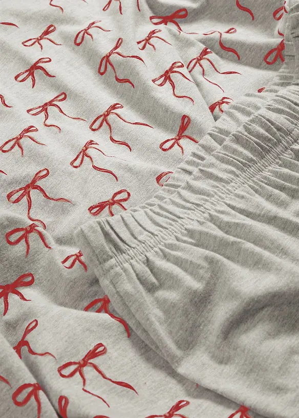 Pyjamas med mjuk bomull (2 delar), bonprix