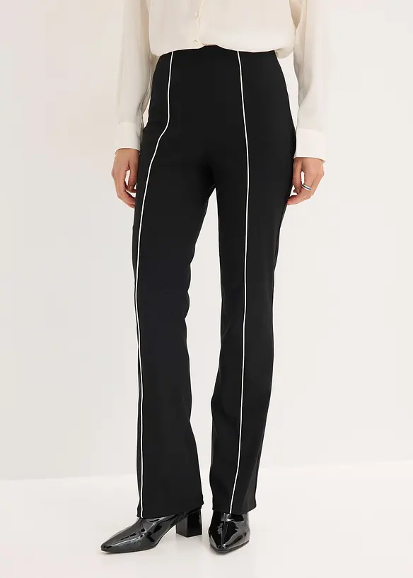 L&auml;tt utst&auml;lld stertchbyxa av bengalin, bonprix