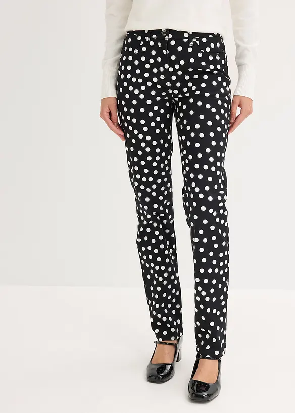 Stretchbyxa i 5-ficksmodell, bonprix