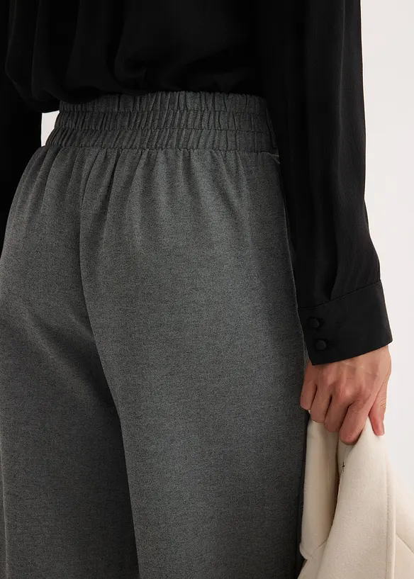 Jerseybyxa med dekorativ slejf, bonprix