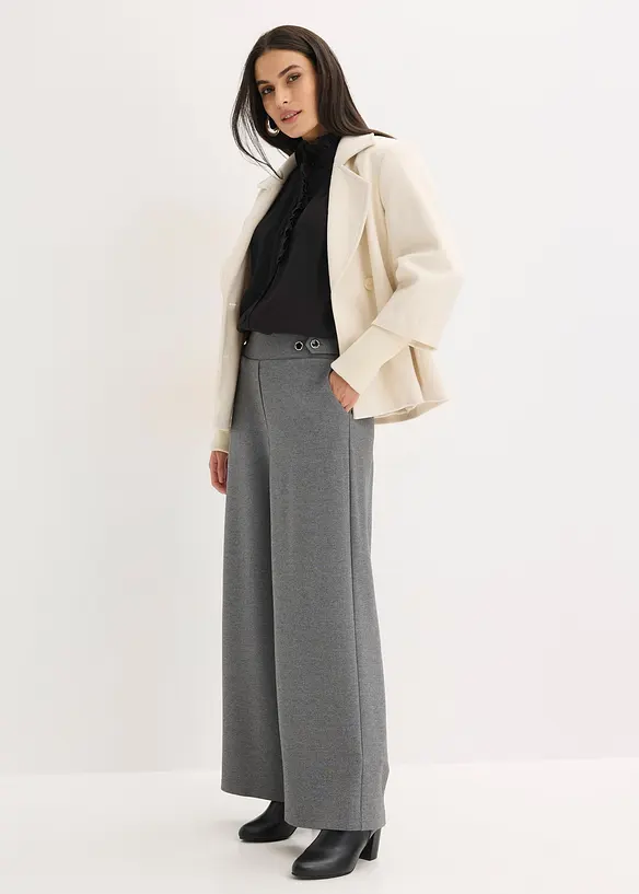 Jerseybyxa med dekorativ slejf, bonprix