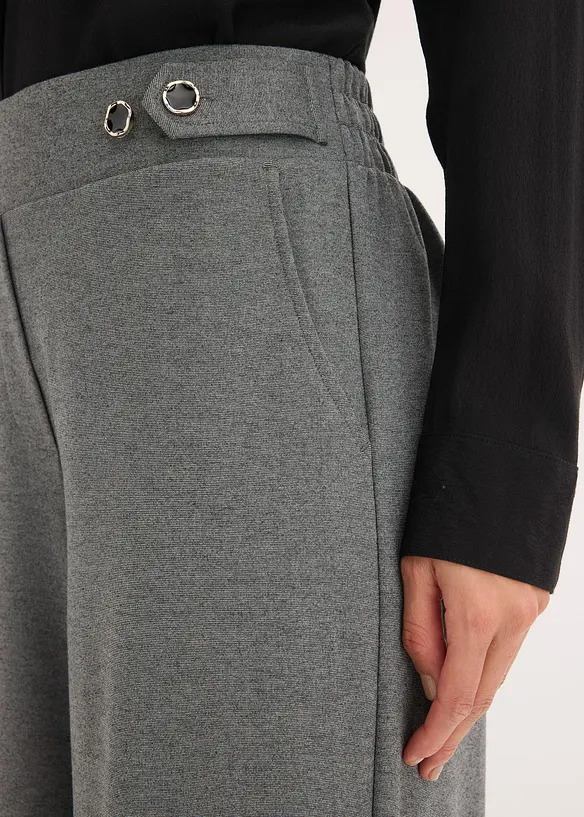 Jerseybyxa med dekorativ slejf, bonprix