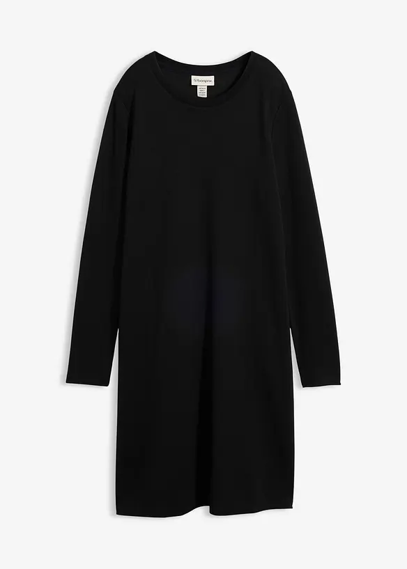 A-linjeformad trik&aring;kl&auml;nning i viskosmix, bonprix