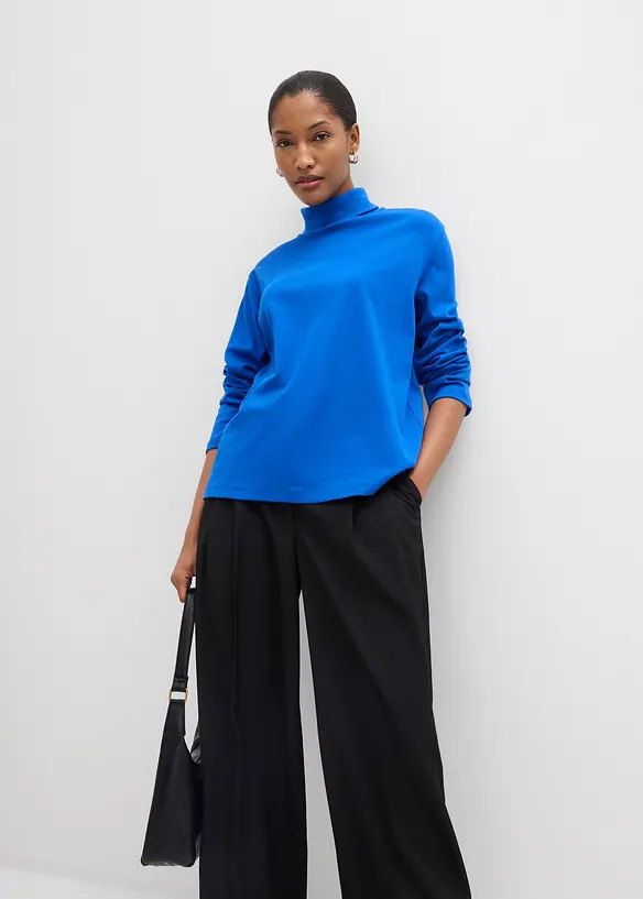 Polotopp i ekologisk bomull, bonprix