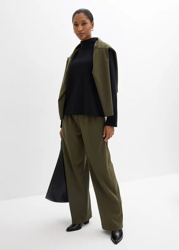 Polotopp i ekologisk bomull, bonprix