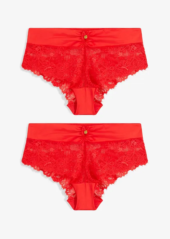 Hipstertrosa (2-pack), bonprix