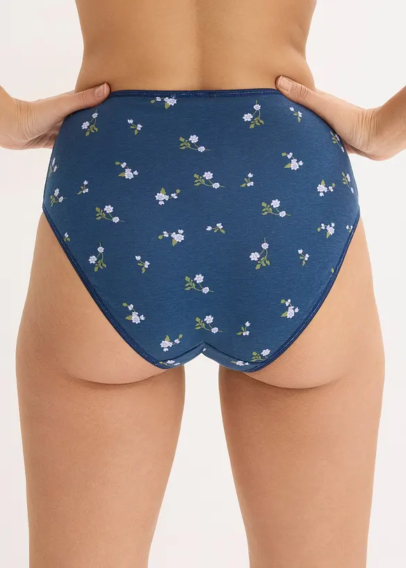 Maxitrosa med bekv&auml;m bomull (5-pack), bonprix